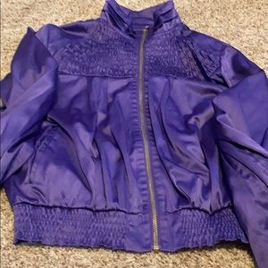 Purple jacket